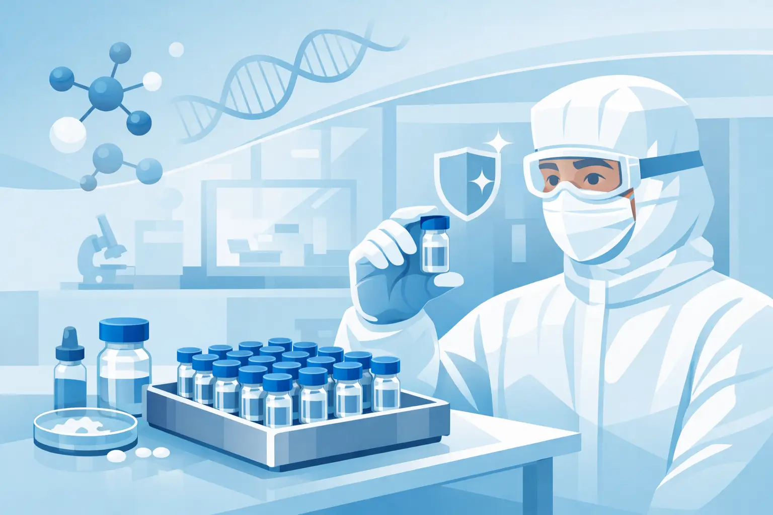 Cleanroom Handling for Peptide Vials Explained