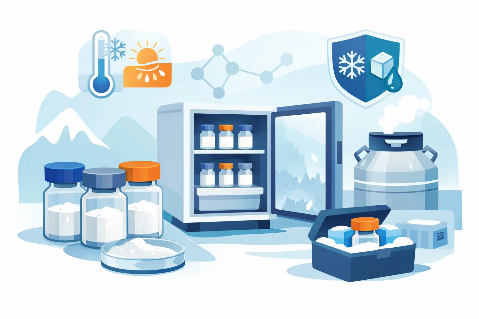 Lyophilised Peptide Storage Conditions Explained