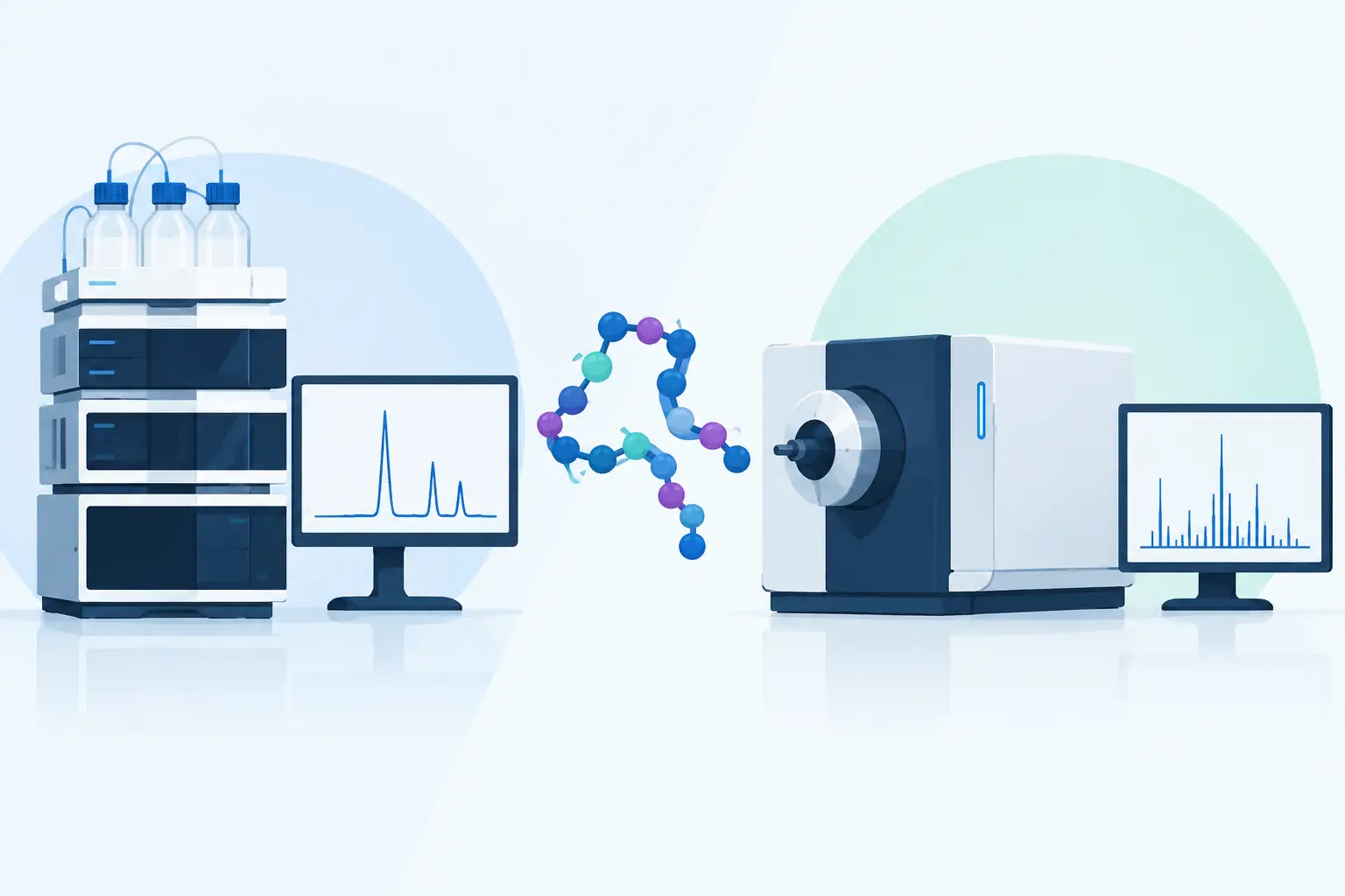 HPLC Versus Mass Spectrometry for Peptides