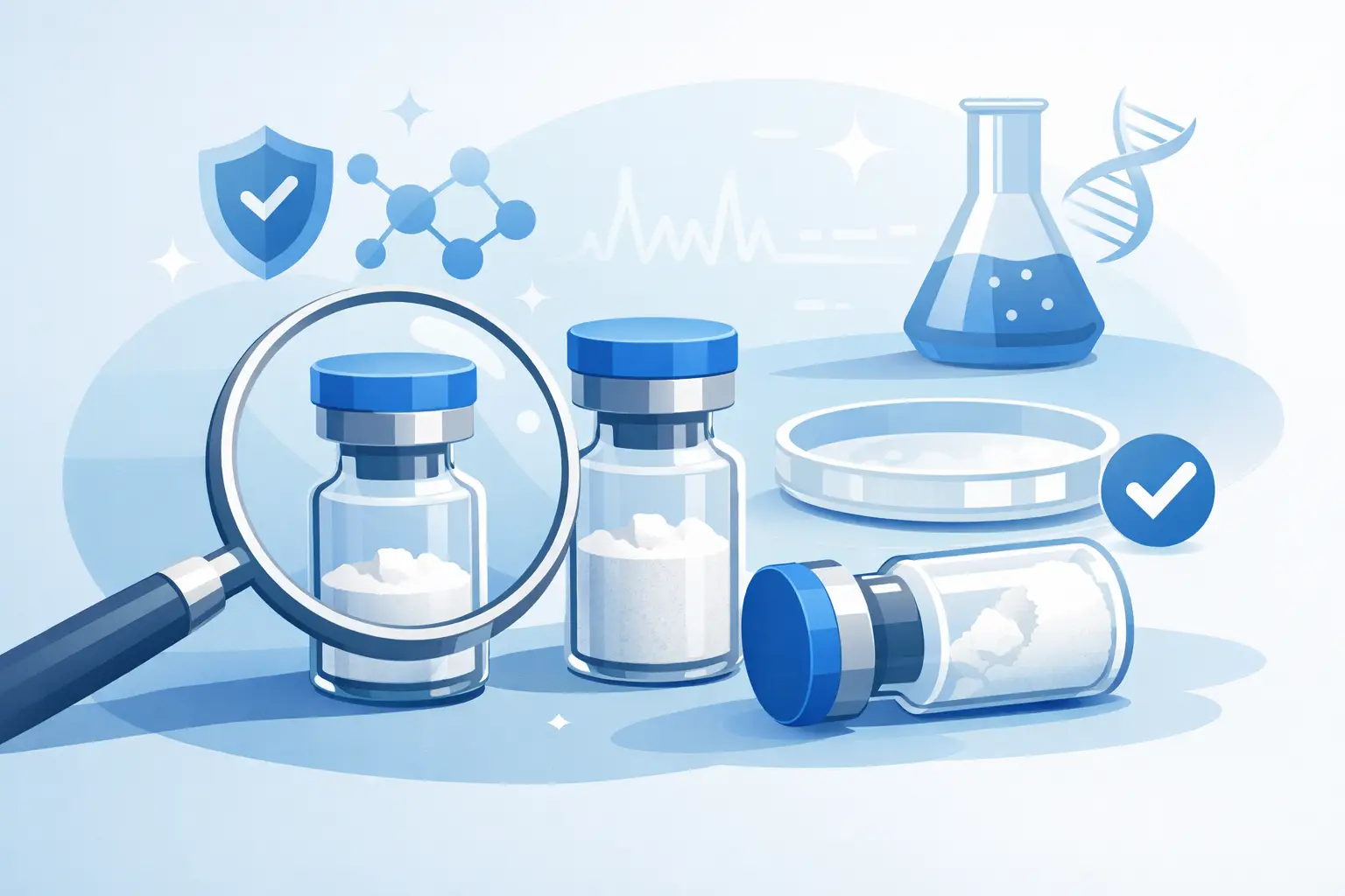 Lyophilised Peptide Vials: What Quality Looks Like